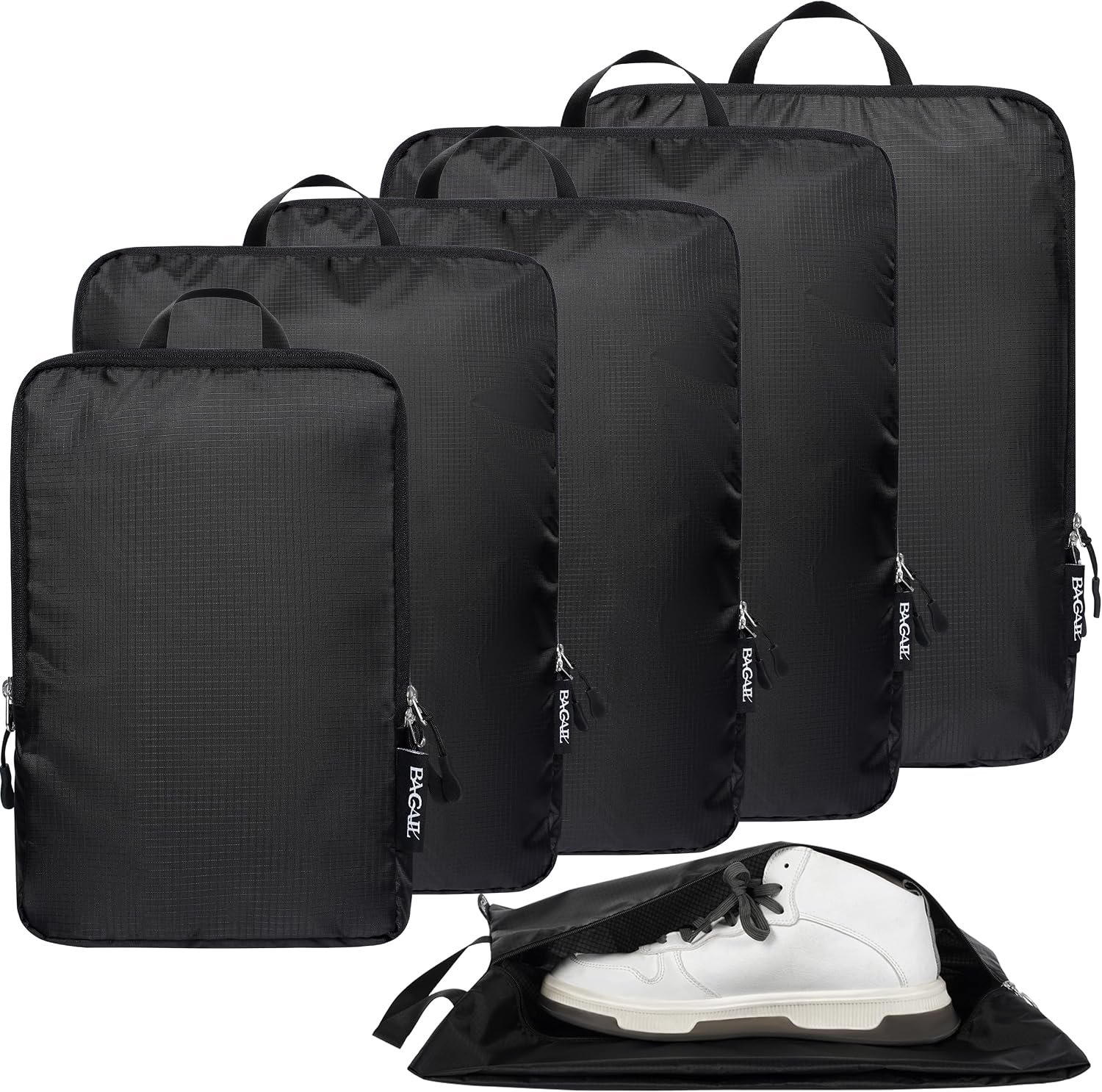 BAGAIL 6 Set Ultralight Compression Packing Cubes