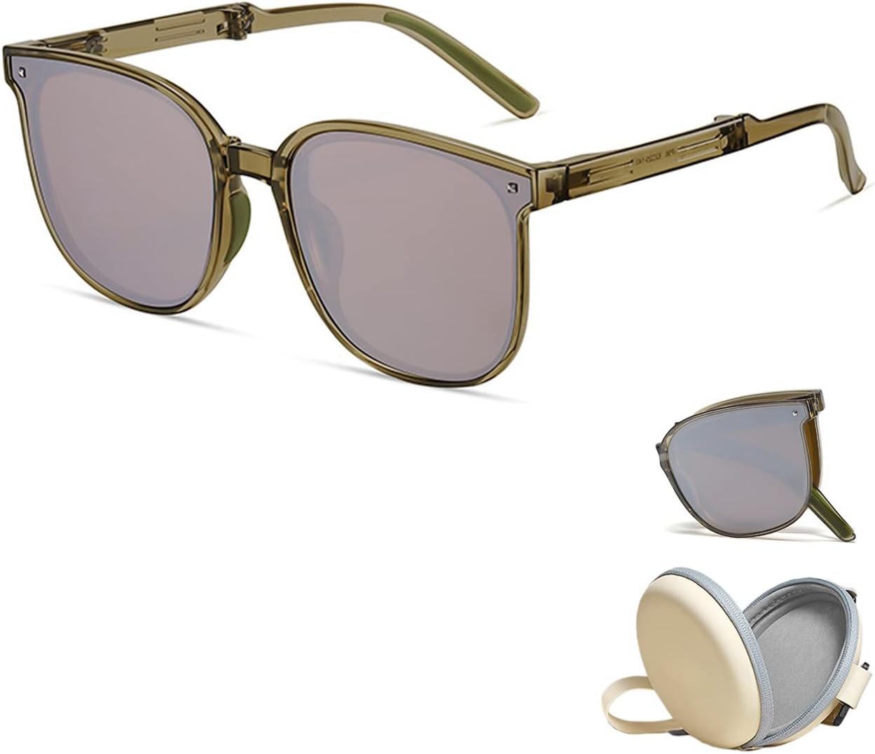 Carry Polarized Mini Folding Sunglasses
