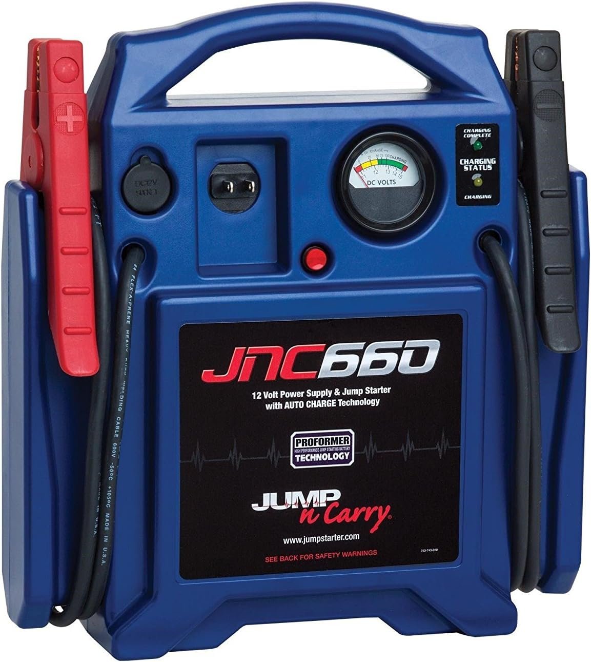 Clore Automotive Jump-N-Carry JNC660 Jump Starter