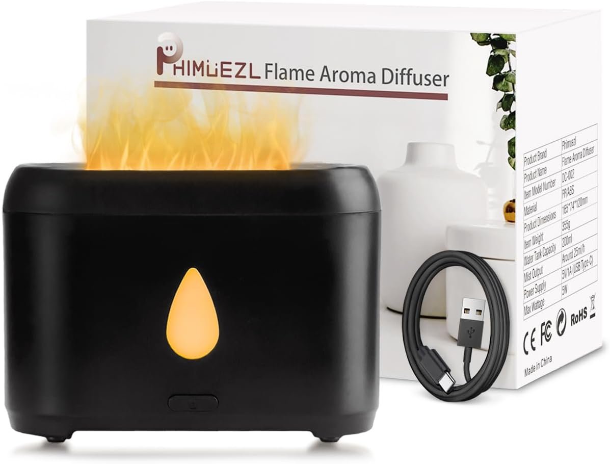 Flame Effect Essential Oil Diffuser