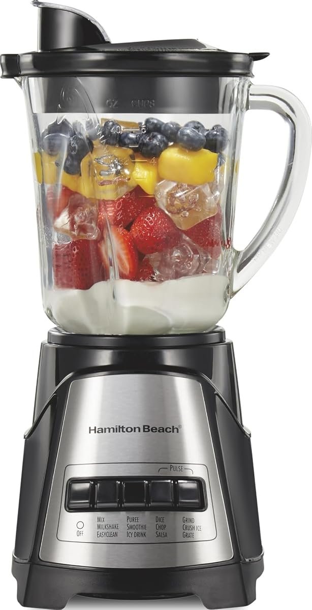 Hamilton Beach Power Elite Blender with Wave Action System