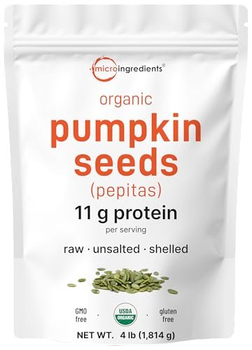 Micro Ingredients Organic Pumpkin Seeds (4 lb)