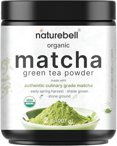 NatureBell Organic Matcha Green Tea Powder (2 lb)