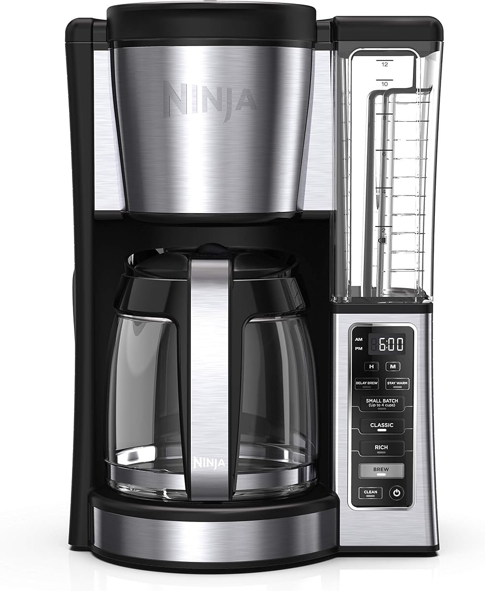Ninja Fresh Brew Coffee Maker CE251, 12-Cup Glass Carafe