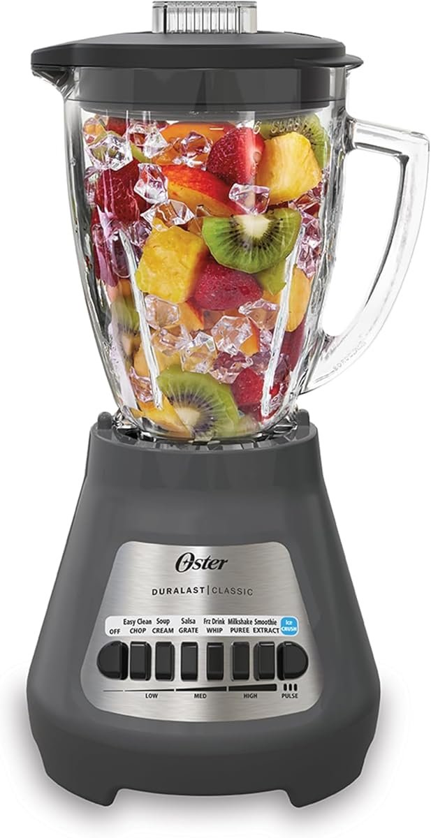 Oster Classic Series 8-Speed Blender with 6-Cup Glass Jar