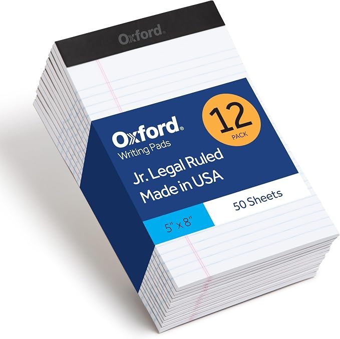 Oxford Legal Pads 12 Pack