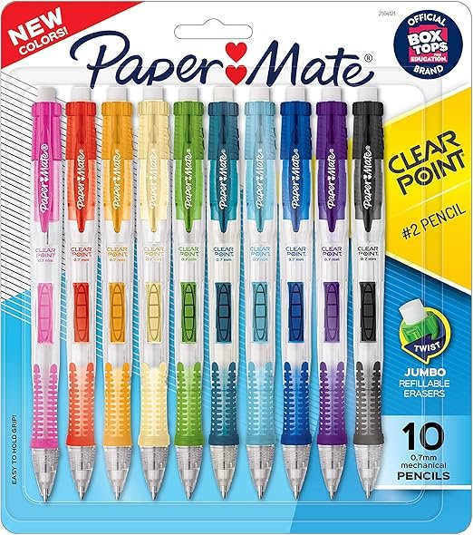 Paper Mate Clearpoint Mechanical Pencils 10 Count