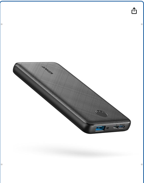 Anker Power Bank, 10,000mAh Portable Charger
