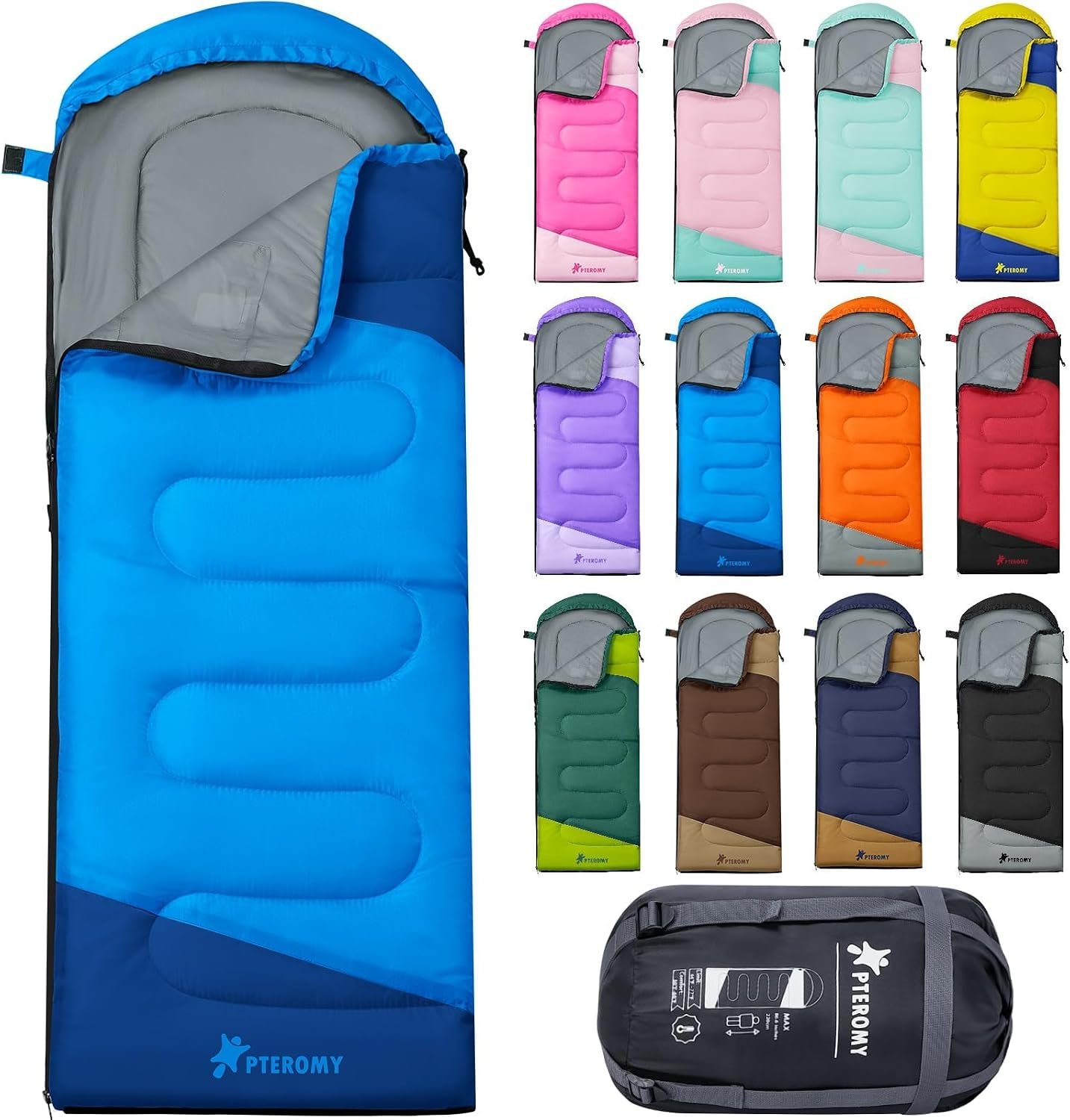 PTEROMY Sleeping Bag for Adults