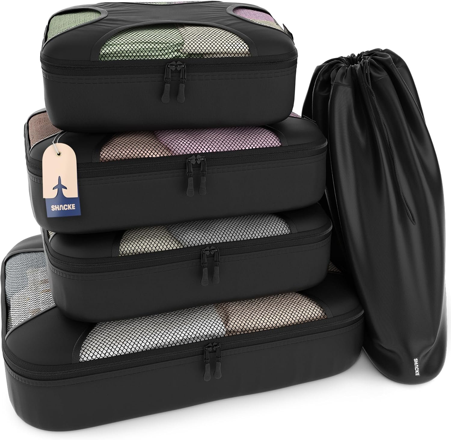Shacke 5 Set Packing Cubes for Travel