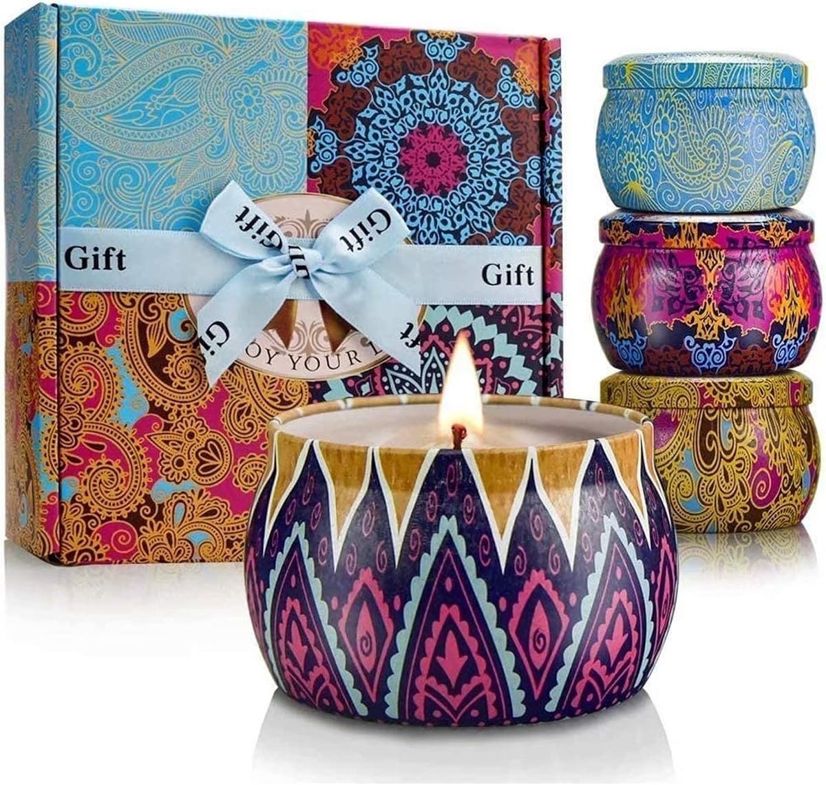 Scented Soy Candle Gift Set