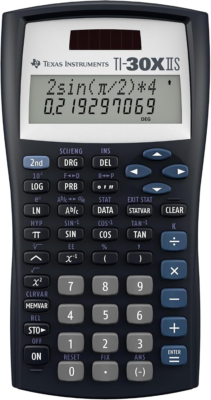 TI-30XIIS Scientific Calculator