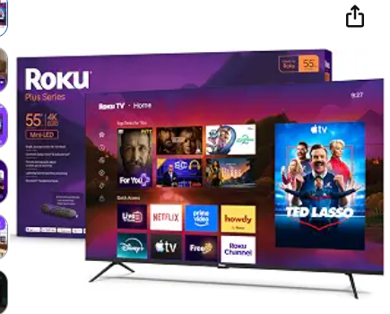 Roku 55-inch Plus Series Mini-LED QLED TV