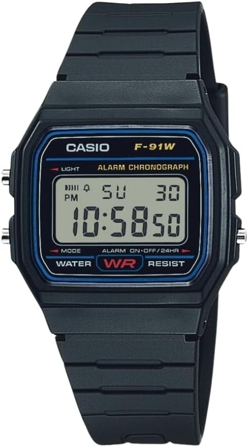 Casio F-91W digital watch