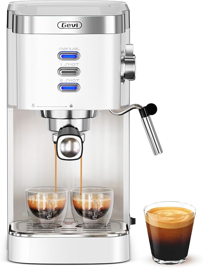 Gevi 20 Bar Compact espresso machine