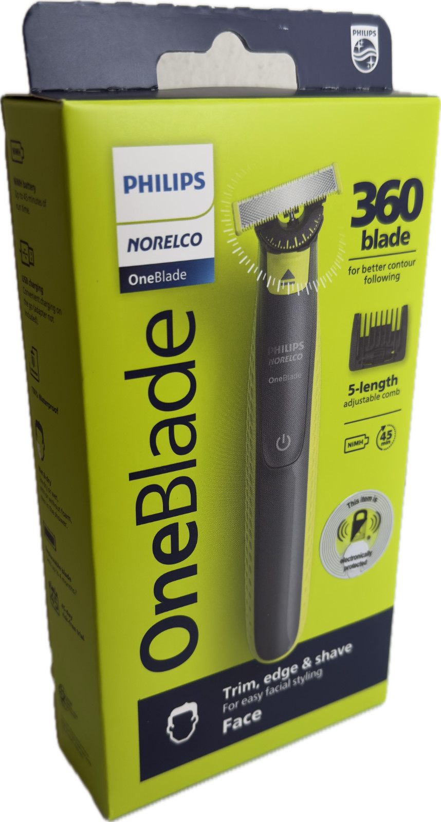 Philips Norelco OneBlade 360 Face trimmer and shaver